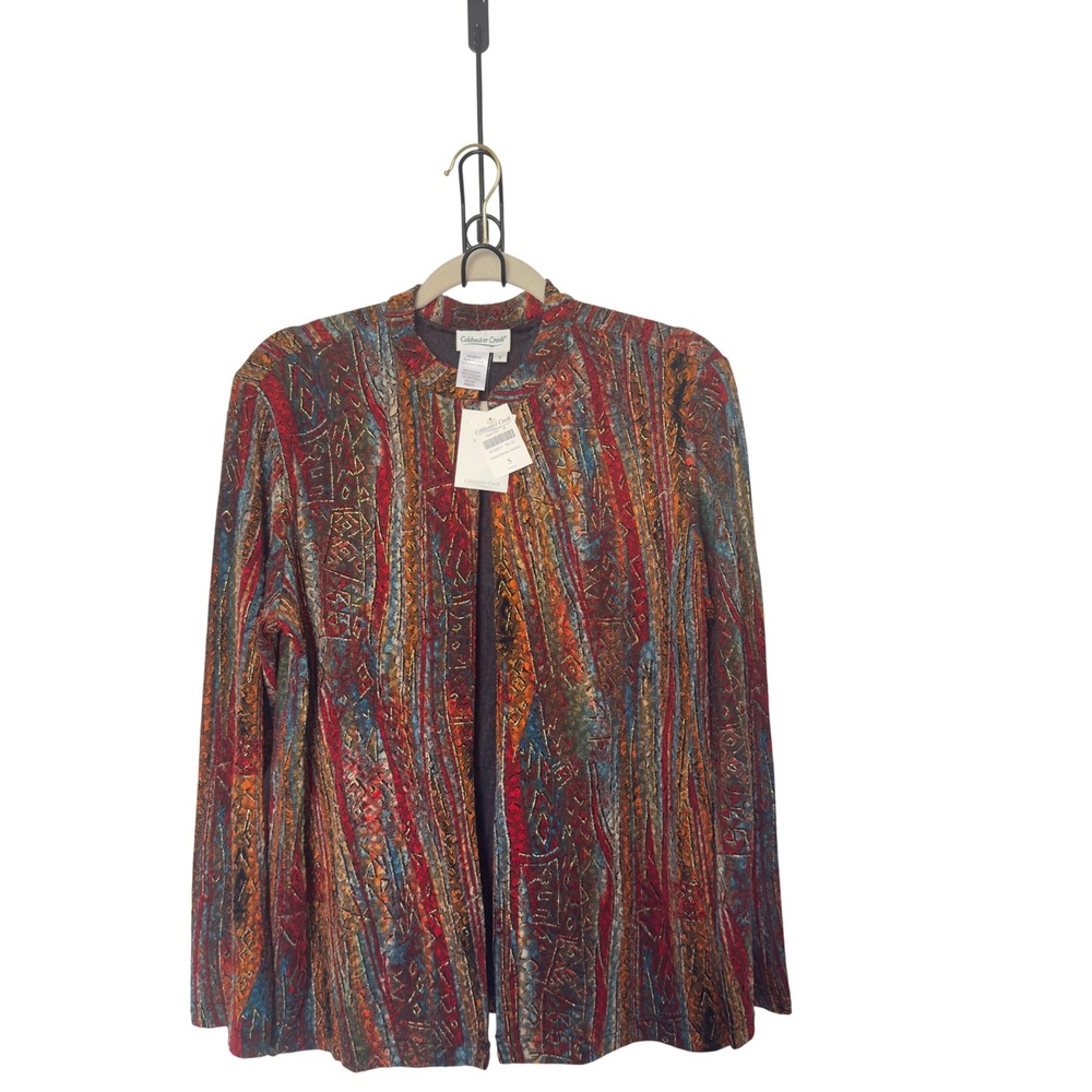 Coldwater Creek Women’s Small Ocean Fukara Cardigan Coogi Inspired Whimsigoth